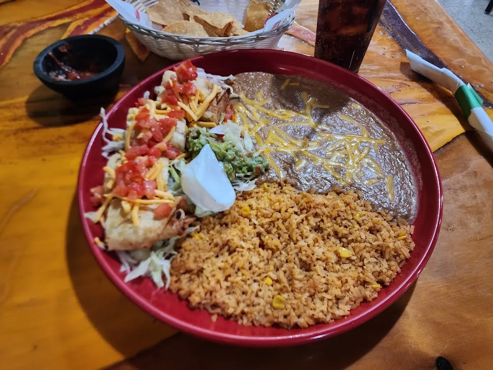 Small Taco Enchilada Combo